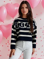 CHLOE dámský svetr námořnická modř FashionStreet MY1974