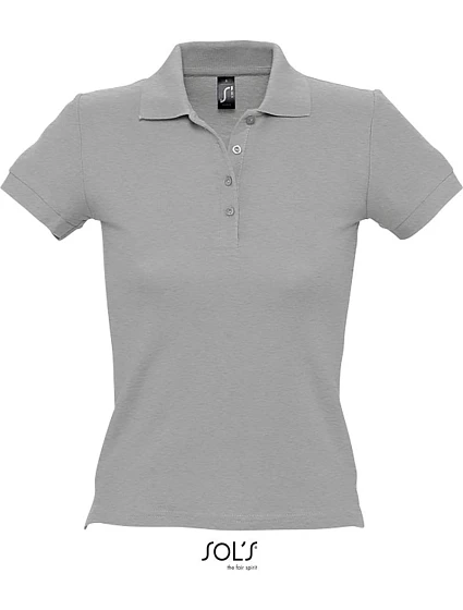 SOL'S People Dámské piqué polo 25.1310 grey melange SOL'S People Dámské piqué polo 25.1310 grey melange