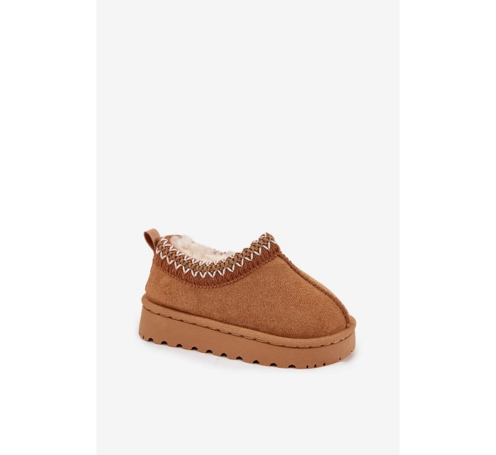 Dětské sněhule s výšivkou Camel model 21711227 - Boto