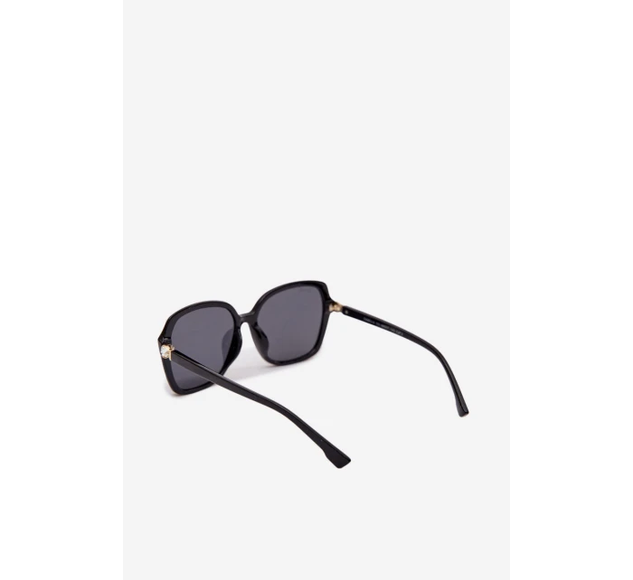 Dámské sluneční brýle se model 22031611 kamínky Černé - Boto