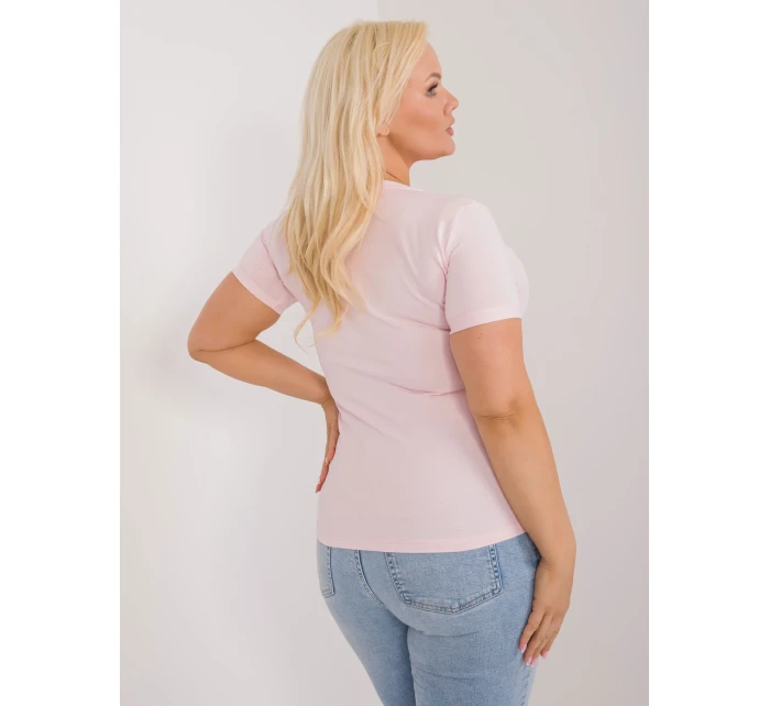 Tričko RV TS 9481.60 světle růžová