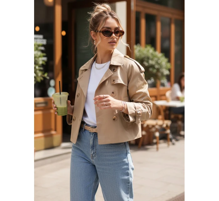 damski   beżowy model 22035934 - FashionStreet