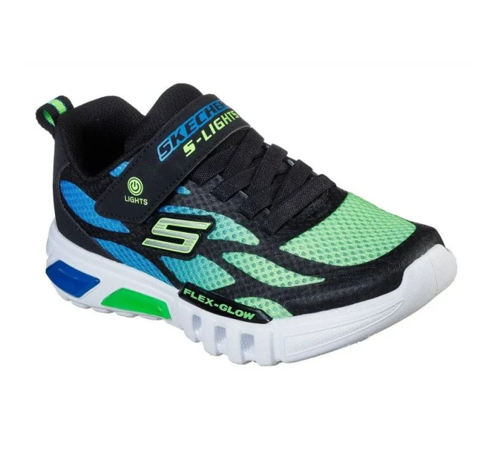 Boty Skechers S Lights: Flex-Glow-Dezlo JR 400016L-BBLM Boty Skechers S Lights: Flex-Glow-Dezlo JR 400016L-BBLM