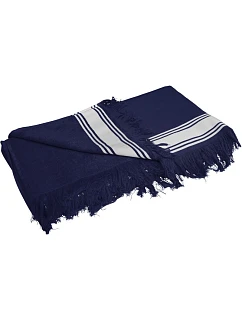 Kariban K 128 Plážová osuška Fouta 20.K128 navy/white