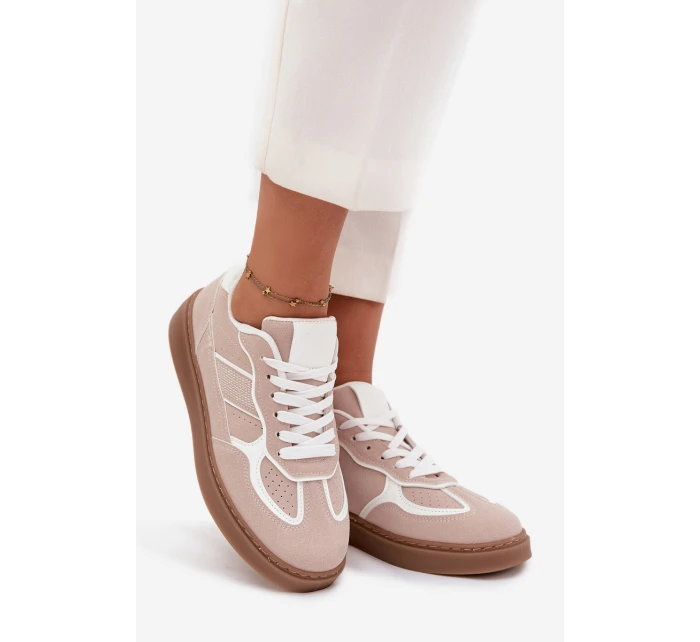 Nízké dámské tenisky Beżové Brenelle Nízké dámské tenisky Beżové Brenelle