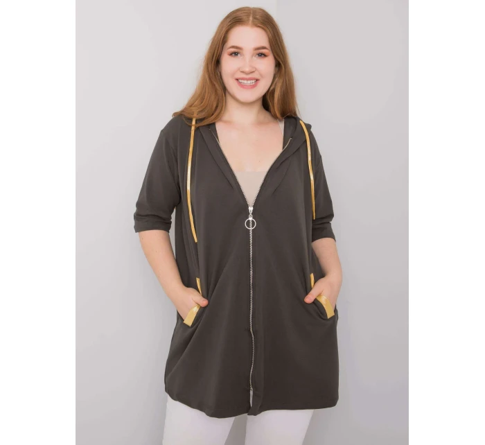 Mikina RV BL 6863.59P tmavá khaki Mikina RV BL 6863.59P tmavá khaki