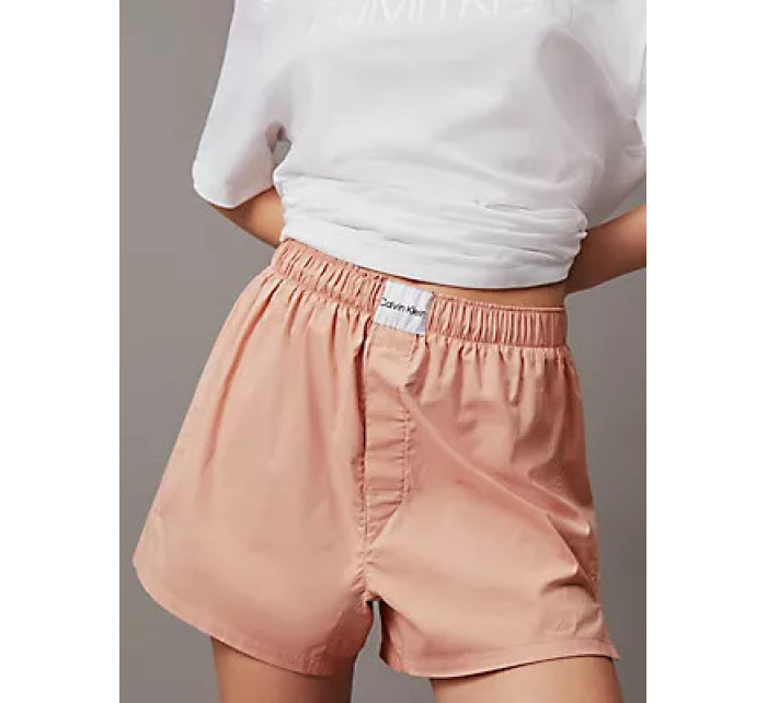 Spodní prádlo Dámské pyžamo S/S SHORT SET 000QS7191EMVT - Calvin Klein