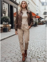 Dámské velbloudí kozačky na podpatku model 21994980 - Dstreet