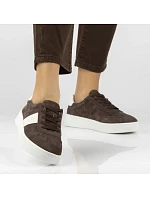 Dámské kožené polobotky na platformě Filippo DP7533 dámské