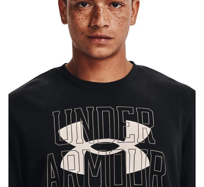 UA Rival Terry Logo Crew M 1370391 001 Pánská mikina - Under Armour