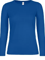 B&C #E150 LSL /women Dámské tričko s dlouhým rukávem 01.006T royal blue