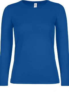 B&C #E150 LSL /women Dámské tričko s dlouhým rukávem 01.006T royal blue
