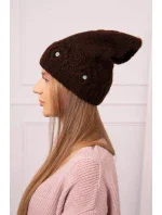 Dámská čepice Ramona K383 hnědá Dámská čepice Ramona K383 hnědá