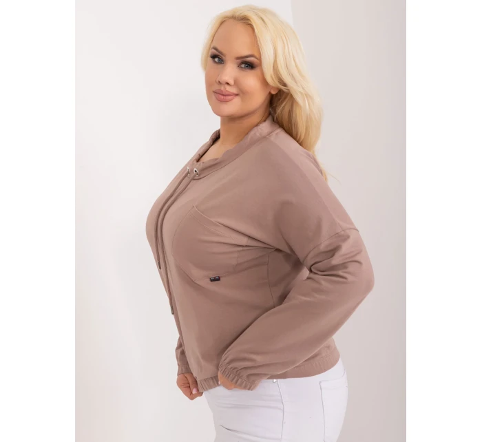 Halenka RV BZ 9234.38 světle hnědá Halenka RV BZ 9234.38 světle hnědá