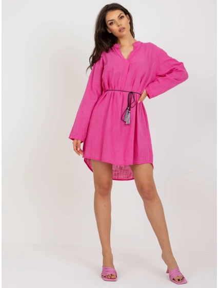 TW SK BI 2021977 šaty.00 tmavě růžová