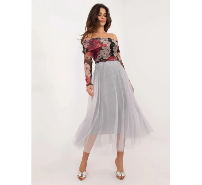 Dámská sukně DHJ SD 19568.13X Šedá - FPrice