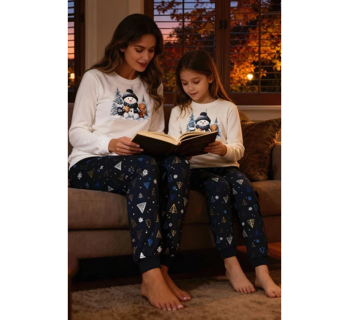 DÁMSKÉ PYŽAMO DR 721/427 SNOWY DAY