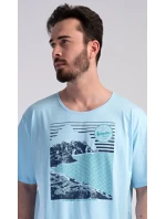 Pánská noční košile s krátkým rukávem model 19903025 - Vienetta MAN Pánská noční košile s krátkým rukávem model 19903025 - Vienetta MAN