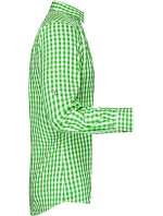 Daiber JN 638 Popelínová kostkovaná košile tradiční styl 02.0638 green/white Daiber JN 638 Popelínová kostkovaná košile tradiční styl 02.0638 green/white