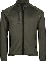 Tee Jays TJ 9100 Pánská strečová fleecová bunda 18.9100 deep green