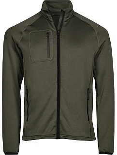 Tee Jays TJ 9100 Pánská strečová fleecová bunda 18.9100 deep green