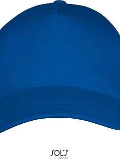 SOL'S Long Beach 5 panelová sandwich kšiltovka 25.0594 royal blue