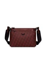 Dámská dvojitá kabelka Vuch Clasie MN Wine Dámská dvojitá kabelka Vuch Clasie MN Wine
