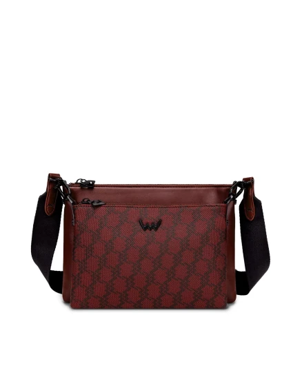 Dámská dvojitá kabelka Vuch Clasie MN Wine Dámská dvojitá kabelka Vuch Clasie MN Wine