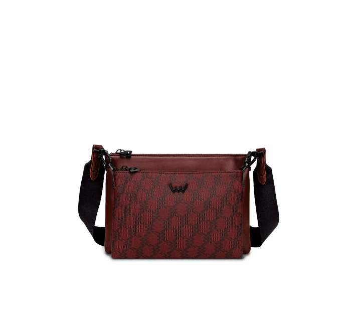 Dámská dvojitá kabelka Vuch Clasie MN Wine Dámská dvojitá kabelka Vuch Clasie MN Wine