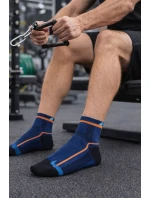 Skarpetki męskie wzorowane krótkie Ag+ model 22035764 - Gatta