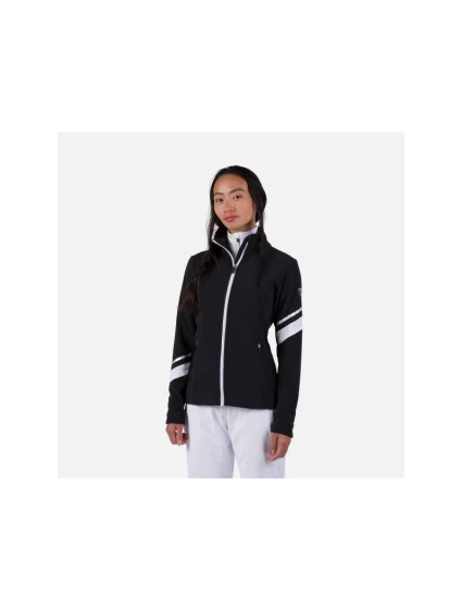 Rossignol W Strawpile Fleece Fz mikina černá Rossignol W Strawpile Fleece Fz mikina černá