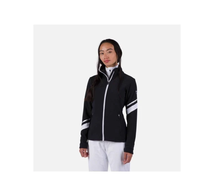 Rossignol W Strawpile Fleece Fz mikina černá Rossignol W Strawpile Fleece Fz mikina černá