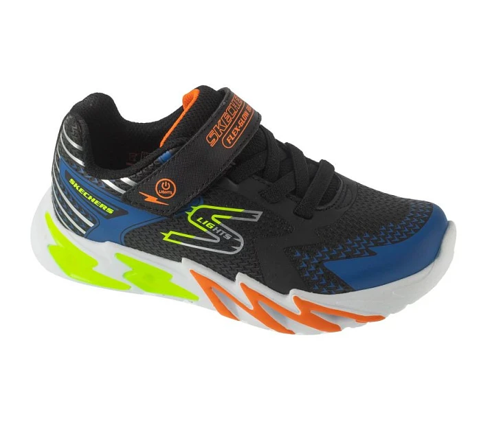 Skechers S-Lights: Flex-Glow Bolt 400138L-BKBL Black 28.5 Skechers S-Lights: Flex-Glow Bolt 400138L-BKBL Black 28.5