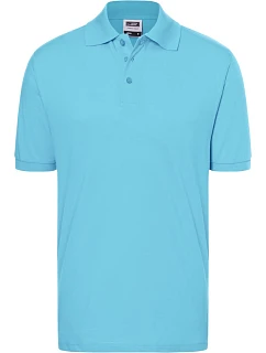 JN 70 Piqué polo model 22442091 sky blue - Daiber