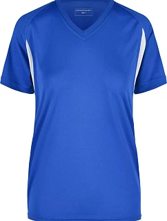 JN 316 Dámské běžecké tričko model 22485919 royal/white - Daiber
