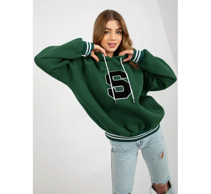 Mikina RV BL 8372.04P tmavě zelená