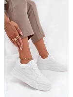 Dámské tenisky na platformě Big Star HI-POLY SYSTEM – bílé Dámské tenisky na platformě Big Star HI-POLY SYSTEM – bílé