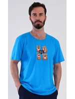 Pánské pyžamo šortky Méďa Happy Pánské pyžamo šortky Méďa Happy