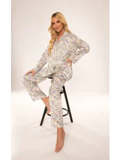 Pyžamo De Lafense 721 Aster long/r M-2XL