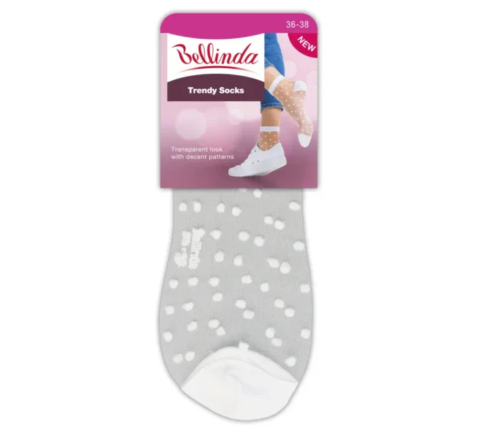 Módní ponožky s puntíky SOCKS  černá model 15436397 - Bellinda