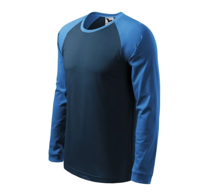 Malfini pánské tričko Street LS M MLI-13002 námořnická modrá - Malfini