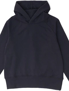Pure Waste KDHD Dětská mikina s kapucí 74.KDHD solid navy