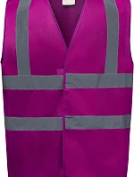 Yoko HVW 100 Hi-Vis bezpečnostní vesta 79.W100 raspberry