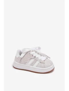 Dětské Sportovní Boty Tenisky Bílé model 21700499 - Boto