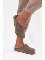 Domácí Obuv Dámské Pantofle model 21714563 Béžové - Inblu