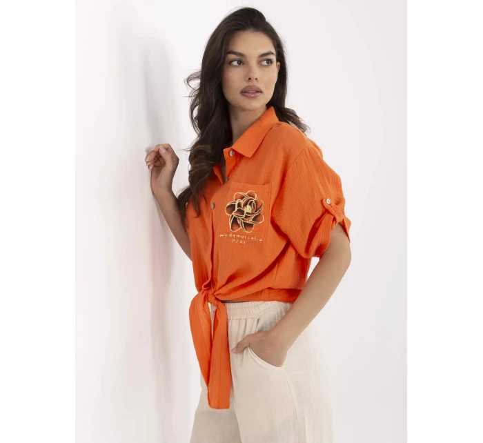 Koszula DHJ KS  pomarańczowy model 21129503 - FPrice