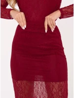 Sukně MI SD 122436.60 bordó Sukně MI SD 122436.60 bordó