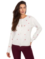 Sweter PM SW model 21296776 ecru - FPrice Sweter PM SW model 21296776 ecru - FPrice