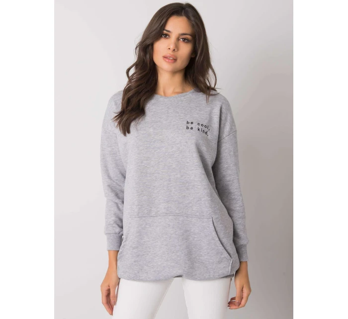 Mikina RV BL 7202.32P šedá