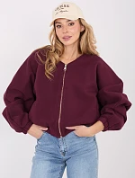 WT BL mikina A1455.87 bordó